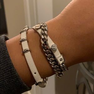 White Henri Bendel Bracelet